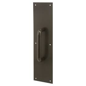 Prime-line 049793046680 J 4668 4 X 16 Inch Bronze Door Pull And Plate Single