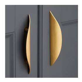Ll-1141 Primst Modern Light Brushed Cabinet Pulls Furniture Hardware Collection Ha