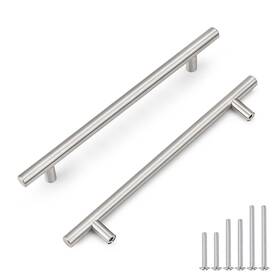 Probrico 608560067831 30 Pack 192mm 7-1/2inch Hole Centers Cabinet Handles Stainless Steel Kitchen