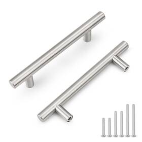 Probrico 608560097463 20 Pack 96mm 3.75inch Hole Centers Cabinet Handles Stainless Steel Kitchen C