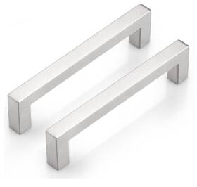 Probrico 718399665464 5.5 In Nickel Cabinet Pulls Stainless Steel Drawer Handles Set Of 22