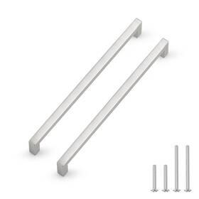 B01n95o85s Probrico 25 Pack 10in Brushed Satin Nickel Cabinet Handles Square Kitchen Drawer
