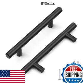 B07syhqmdz Probrico 5pk 102mm Matte Black Cabinet Handles Stainless Steel D Pull