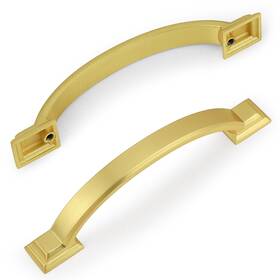 B0ffmwfqc6 Probrico 20 Pack Gold Cabinet Pulls 3 3/4 Inch 96mm Hole Centers Arch Style Ki