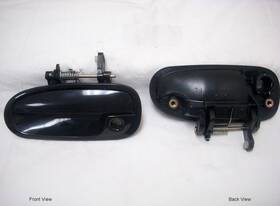 Ho-3239s-fl Pt Auto Warehouse - Exterior Outside Door Handle Smooth Black