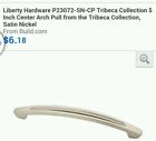 P23072 Pull 50 Nickel Liberty Tribeca Satin