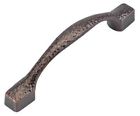 P3565-dac Pull Cabinet Bedrock 3 112228 Dark Copper 10 Set . Antique Id