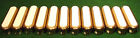 N18268 Pulls. Keeler 12 Cabinet Deco Vintage Art Brass