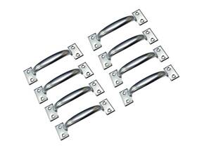 P111-008 Qcaa Door Pull 6-1/2 Inch Steel Zinc 8 Pack Made In 8pack