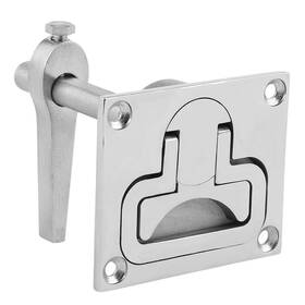 Qiilukod8927h3b Qiilu Stainless Steel Boat Floor Lock Flush Mount Hatch Latch Har