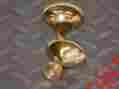 R-08bm-1236-pb Solid Brass Polished Oval Cabinet Knob 31 Pcs Includes Hardware