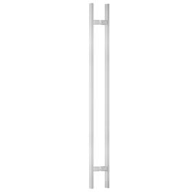 Ranbo Cfx60-l4010 H-shaped 60 Inch Large Push Pull Door Handle Back To Silver