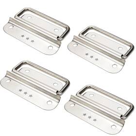 Rannb 754021100620 4pcs Chest Handles Stainless Steel Medium Size Pull