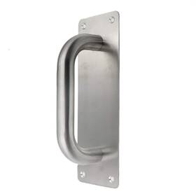 Wby1976 Rannb Door Pull Plate With Handle Stainless Steel Commercial