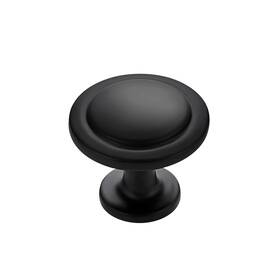 22432092815446 Ravinte 10 Pack 1-1/4 Inch Cabinet Knobs Matte Black Zinc Pulls For Dresser Drawers