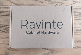 Ravinte 313043553588 Nib Ravinet 10 Pack 3 Inch Flat Black Cabinet Cup Drawer Pulls On-center Hole