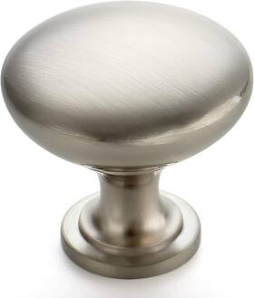 Ravinte 445010450460 30 Pack Brushed Nickel Round Zinc Cabinet Knobs For Kitchen Bathroom Clo