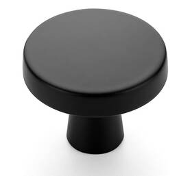 Ravinte 445019758789 40 Pack Matte Black Kitchen Cabinet Knobs 1-1/4 Inch Round Drawer Pulls
