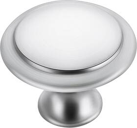 Ravinte 445045239283 10 Pack Brushed Nickel Kitchen Cabinet Knobs 1-1/4 Inch Round Drawer Pul