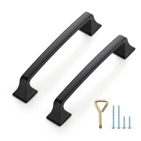 5zc128sjlsdhs10 Ravinte 10pcs Pack Matte Black Kitchen Cabinet Handles Drawer Pulls 5 Inch Hole Cente