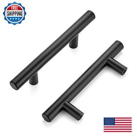 B08bl8fgck Ravinte 30-pack 5 Inch Matte Black Cabinet Pulls Stainless Steel Kitchen Drawer