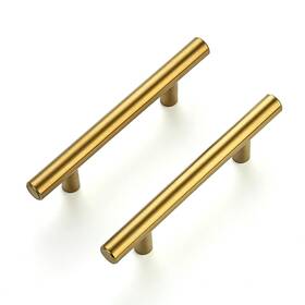 B08glkvkgk Ravinte 20 Pack 5 Inch Cabinet Pulls Brushed Brass Stainless Steel Kitchen Drawe