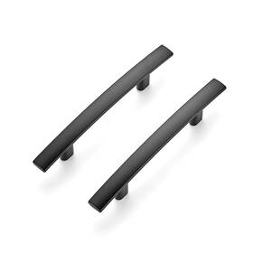 B08pkfkbgh Ravinte 55-pack 5-3/16 Inch Matte Black Curved Cabinet Drawer Pulls Arch Handles 3