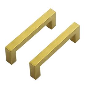 B09fpvfpxh Ravinte 20-pack 3-3/4 Inch Square Cabinet Handles Brushed Brass Stainless Steel