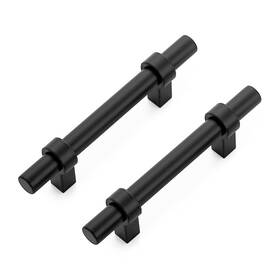 B09mqj1h6p Ravinte 10-pack 5 Inch Matte Black Cabinet Pulls Kitchen Hardware Handles