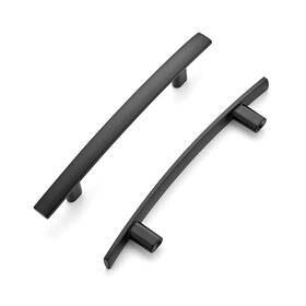 B0bhyg557h Ravinte 20-pack Matte Black 6 Inch Curved Cabinet Handles Drawer Pulls Kitchen Hardw