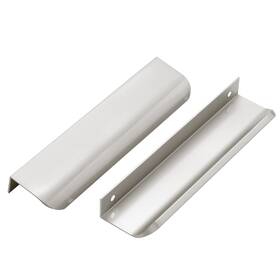B0c3vsxnqb Ravinte 30-pack 5 Inch Brushed Nickel Cabinet Handles Drawer Edge Pulls 128mm