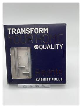Bs6ls3p Ravinte 3 Pack 6 Inch Cabinet Pulls Satin Nickel Stainless Steel 3.75 Hole Center