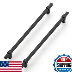 B0d3dsc4l4 Ravinte Decor 3 Pack Black Cabinet Handles - 10 Inch Hole Center Matte Pulls