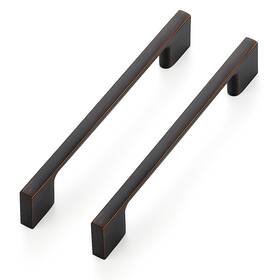 Rdfx1128orb25 Ravinte Decor 25 Pack Kitchen Cabinet Handles 5 Inch Hole Center Wide Foot Drawer Pulls - Oil R