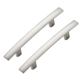 Rdqx76ls30 Ravinte Decor Drawer Pulls 30 Pack 3 Inch Center Curved Brushed Nickel Cabinet Hardware