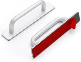 Rdztbs148ls2 Ravinte Decor 2 Pack Adhesive Handles Self Stick Instant Cabinet 5.83 Inch On Cabine