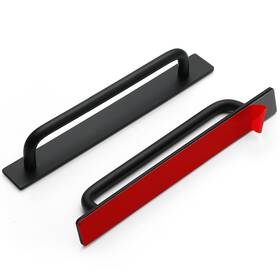 Rdztbs212hs8 Ravinte Decor 8 Pack Adhesive Handles Self Stick Instant Cabinet 8.35 Inch On Cabine
