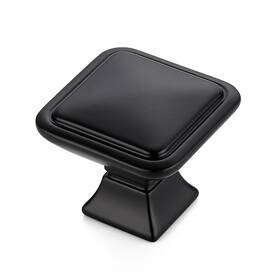 Ravinte Fn6hs30 Matte Black Square Arch Cabinet Knobs Kitchen Hardware Handles Drawer 30 Pcs