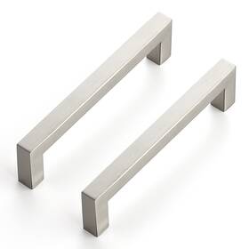 Fx5ls30 Ravinte 30 Pack 5 Inch Kitchen Square Cabinet Handles Brushed Nickel Drawer Pulls For