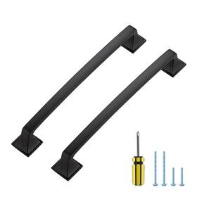 B0cj2gq6rc Ravinte Hardware 25x 6-1/4 Inch Black Cabinet Pulls Kitchen Handle Solid Metal Drawer
