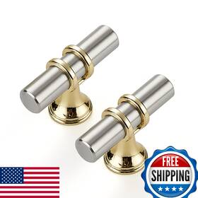 B0d9y2hmm3 Ravinte Hardware 30 Pack 2 Inch Brushed Nickel And Gold Cabinet Pulls Handles Kitc
