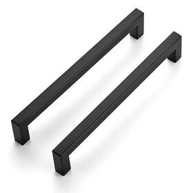 Ravinte Jfx192hs10 10 Pack Matte Black Cabinet Handles 7 1/2 Inch
