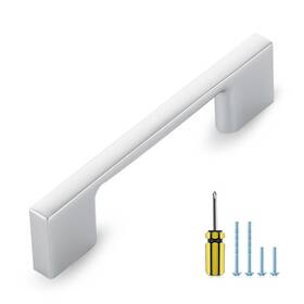 Ocnfx1lsd76dg10 Ravinte 10 Pack Wide Foot Cabinet Pulls 3 In Hole Center Polished Chrome