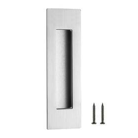 Ocnnqbs18060ls1 Ravinte 1 Pack Brushed Nickel Sliding Closet Door Handles Silver Flush Pulls 7in Length