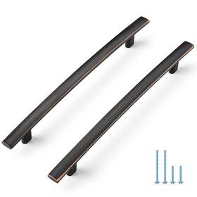Ocnqx160orb25 Ravinte 25 Pack 61/4 Inch Oilrubbed Bronze Curved Cabinet Handles Drawer Pulls For Kitch
