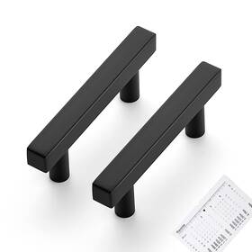 Ocnzmbyjfx64100hs15 Ravinte 15 Pack Matte Black Cabinet Pulls 2-1/2 Inch Handles Kitchen Pu