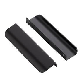 Raocnlsd1mz128hs5 Ravinte 5 Pack Finger Pulls For Cabinets 128mm/5 Hole Center Tab Cabinet Handle Matte