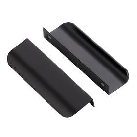 Raocnlsd1mz96hs25 Ravinte 25 Pack Finger Pulls For Cabinets 96mm/3.75in Hole Center Tab Cabinet Handle