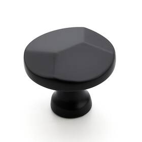 Yn9hs25 Ravinte 25 Pack Matte Black Round Cabinet Hardware Knobssolid Zinc Alloy Single Hole Dra