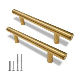 Regarsun 746407324461 24 Pack Brushed Gold Cabinet Handles 3-3/4 In 96mm Cc Kitchen